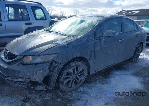 2013 Honda Civic Ex-L z USA, uszkodzony, nr VIN 19XFB2F99DE091711